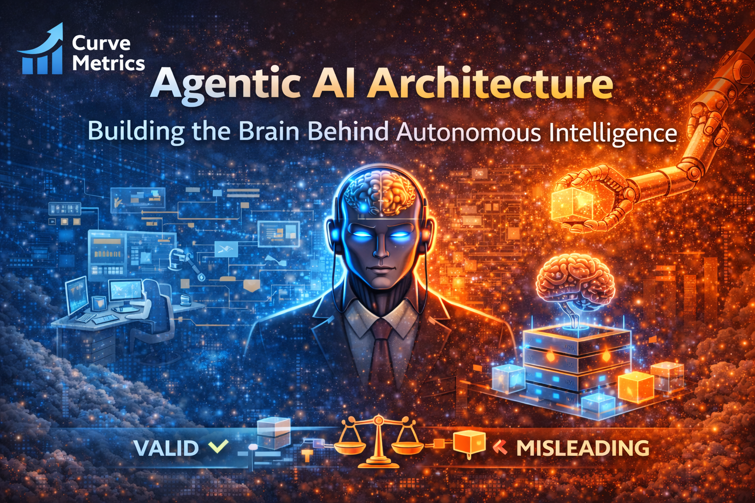 Agentic AI architecture system design diagram for autonomous intelligence