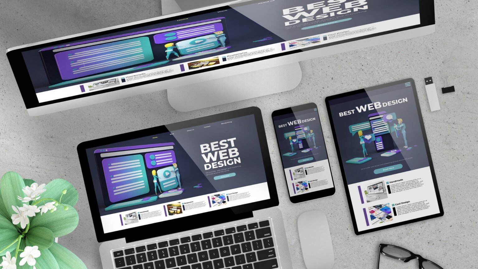 Bespoke website development services for unique business needs